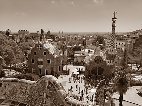 Die Stadt von Gaudi